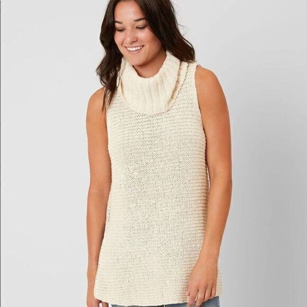 BILLABONG NWT Sideways Love Turtle Neck Tunic Sweater SMALL